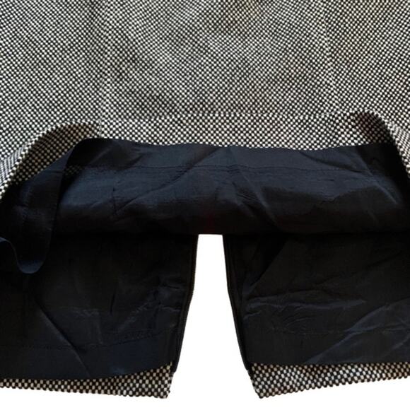 Carlisle Skirt Wool Blend Black Gray Tweed Career Office Tailored Pencil Size 10 - Picture 8 of 12